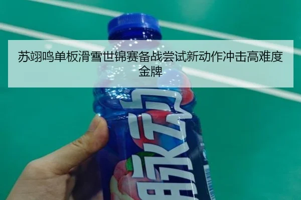 苏翊鸣单板滑雪世锦赛备战尝试新动作冲击高难度金牌